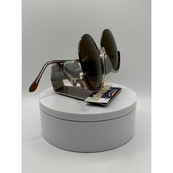 NEW Vintage Oversize Sunglasses | Non RX | Round Rimless Style | Twofer | main image 9